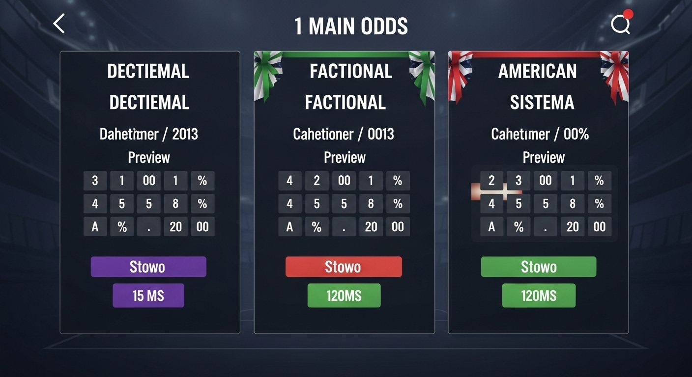 Odds formátumok over under betting